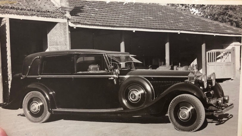 Rajpipla Rolls-Royce Phantom II 1934 181RY period (latter 1930s) with Packard Bedford and Armstrong Siddeley